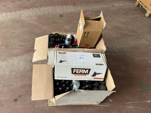 Partij onderhoudsproducten