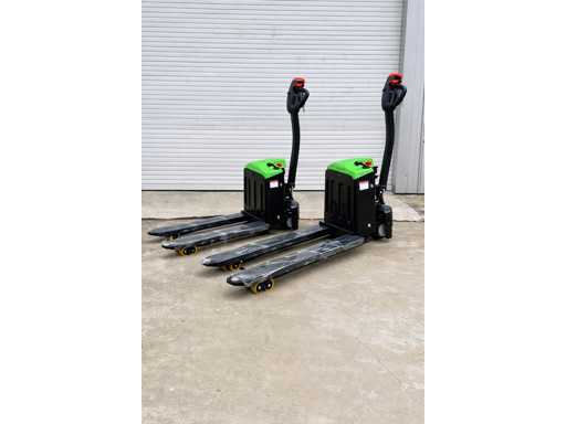 FREUTEK NNT0019 2x Electric pallet truck 1500 kg - 115mm