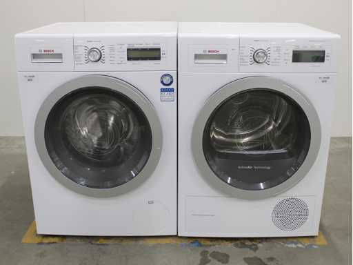 Bosch HomeProfessional Wasmachine & Bosch HomeProfessional SelfCleaning Condenser Wasdroger