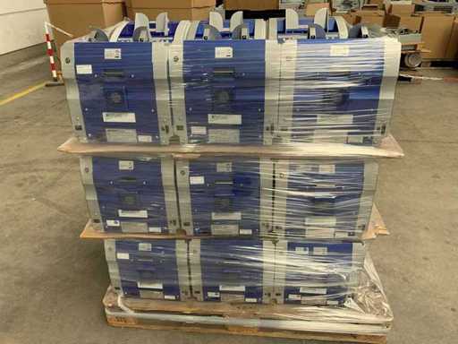 Koelinstallaties,  radiaalventilatoren, inpakmachines, en diverse goederen
