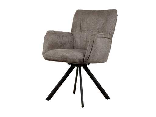 Modèles de chaises à manger en tissage marron (6x)