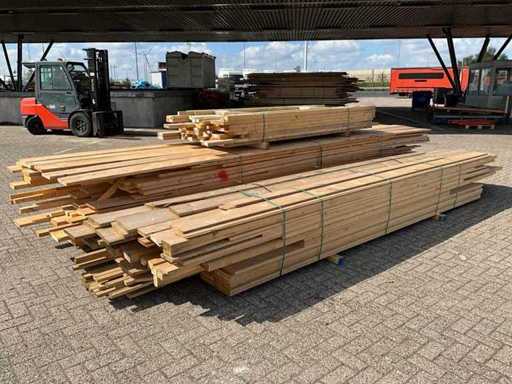 +/- 7m3 bois de construction