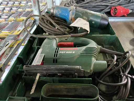Bosch PST 650E + nicht lesbare Stichsäge + Schlagschlüssel (2x)
