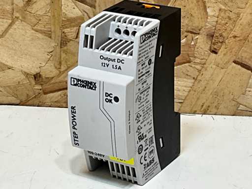 Mennekes Phoenix Contact 399107 Power Supply STEP-PS/ 1AC/12DC/1.5 (4x)