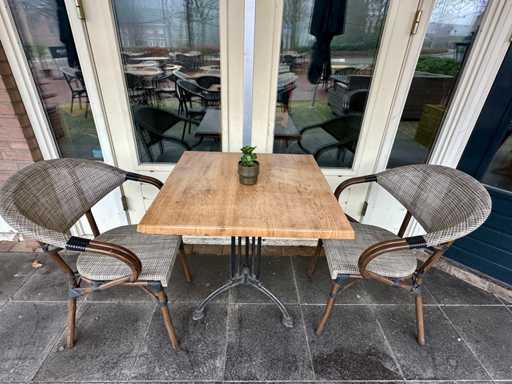 Table de terrasse (4x)
