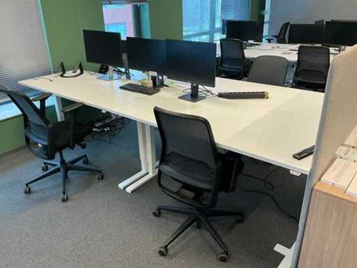 Biurko regulowane elektrycznie (4x)