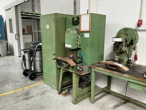 Pressa eccentrica BMW MASCHINENFABRIK TP8 del 1961