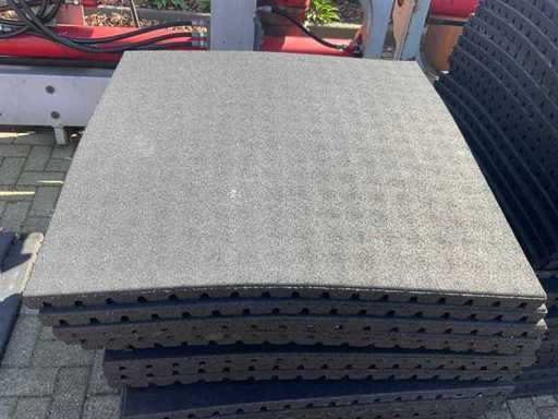 100 x 100 Rubberen tegel