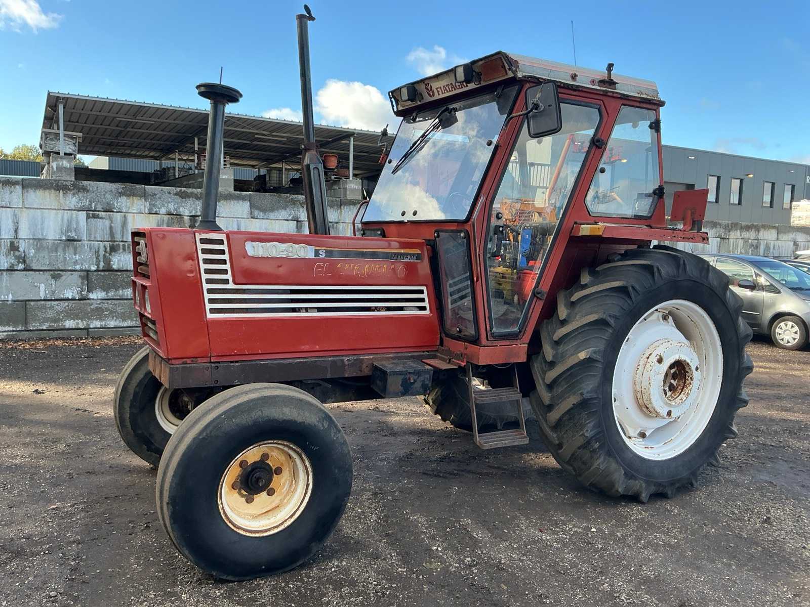Fiatagri 110-90S/15 Two-Wheel Drive Agricultural Tractor