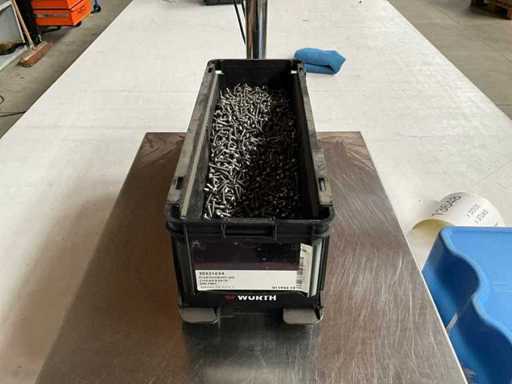 Würth 9.60kg Place screw LBK 4.2x19 in stackable container