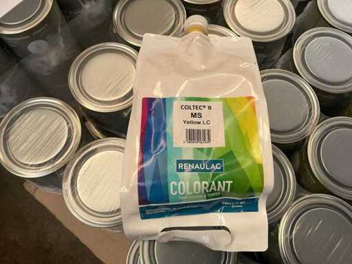 Renaulac Coltec B MS Jaune LC 1000ml Peinture machine (210x)