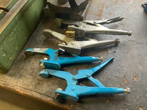 Klemtang voor T-groef tafel (4x)