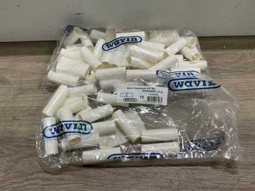 Wavin Sock 3/4" White