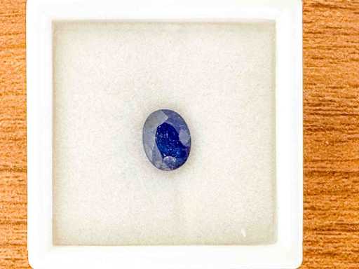 Saffier 2.52 carat natuurlijke saffier