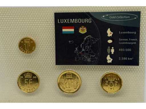 Gold Plated Circulation Coin Set – Vatican