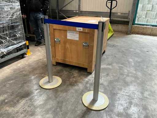 Stopper, Guidelines, Absperrungen, Ternsatoren 10 Stück - Bandlänge circa. 3m