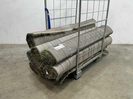 Vloerkleed divers hoog donker (7x)