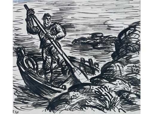 Frans Masereel - tekening