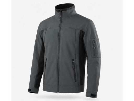 Softshell – i ociepla ciała – odpinane rękawy, khaki rozmiar M (10x)