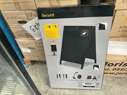 Panneau de trottoir Securit SBD-BL-85