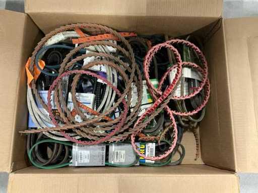 Diverses courroies en V