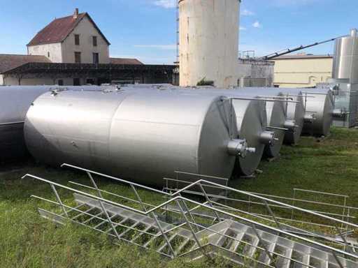 LEJEUNE Stainless steel tank with sloping bottom for food storage 507 HL Sold individually