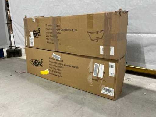 Hamac Vita5 avec porte-gobelet (2x)