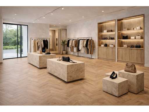 PVC-vloer 188,79m² Visgraat Nature select 640x128x7mm