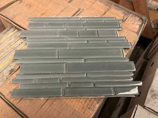 Grande lotto di mosaico di vetro