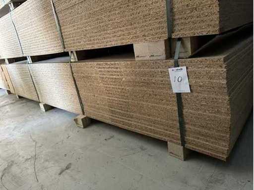 Melamin – Spanplatte 2800 x 2070 x 19 mm. Vicenza helle Eiche (20x)