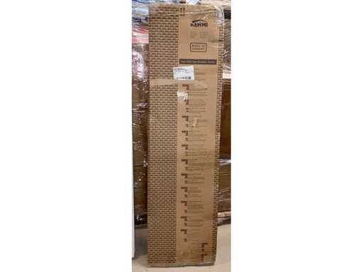 KERMI Nova 2000 Pezzo d'angolo / Doccia a mezza porta battente 750x1850mm (1 pezzo)