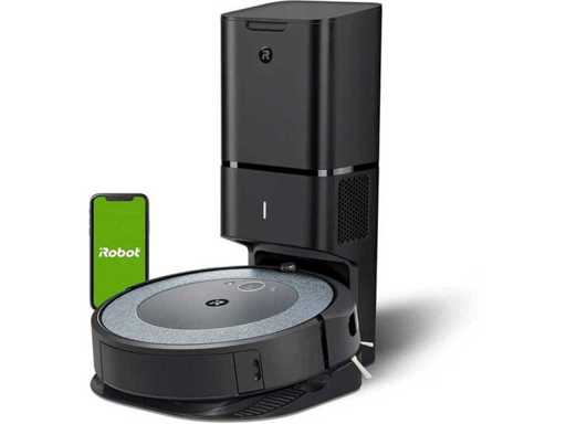 iRobot Roomba i3+ (i3552) App-controllable robot vacuum cleaner with suction station