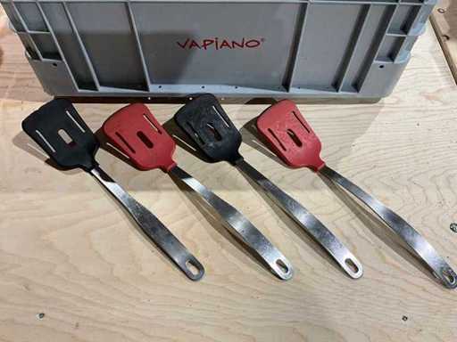 Partij siliconen spatels