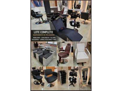 Complete Hair Salon Equipment by Welonda – Chairs, Mirrors, Wash Units & Accessories TW -SP
