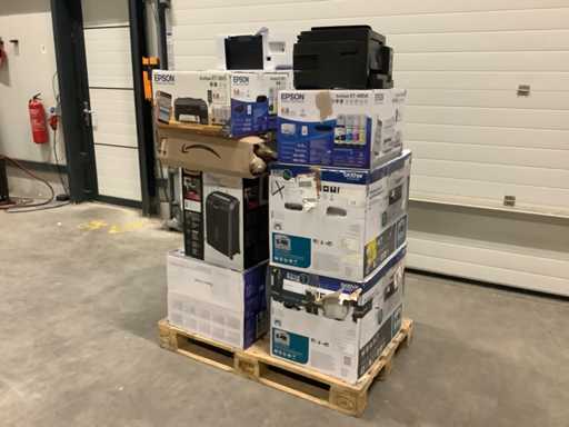 Stampanti per pallet e trituratori di carta