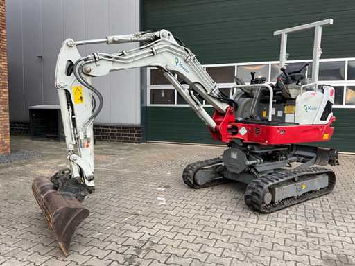 2019 Takeuchi TB225 Canopy Mini Excavator