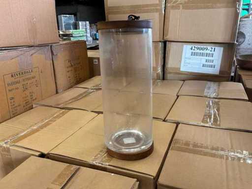 Riverdale Opbergpot Pip helder 31cm (2x)