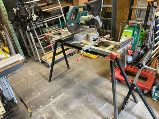 Power Tool J1G-ZP-255 Afkortcirkelzaagmachine met statief