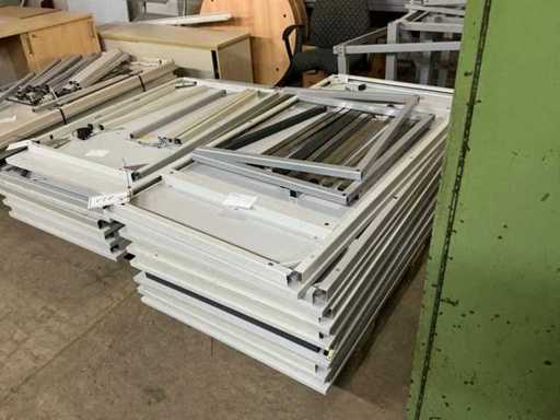 Assortiment de tables de travail (7x)