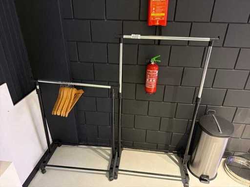 Kleiderständer (mobil/höhenverstellbar) (2x)