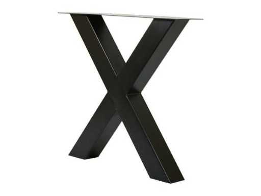 Ensemble X-leg black metal (1x)