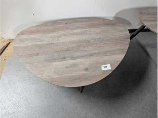 Coffee table set of 2 pieces. 90 x 60cm and 60 x 40cm