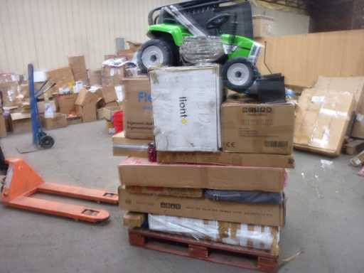 Pallet met 40 artikelen, klantretour Amazon klasse C