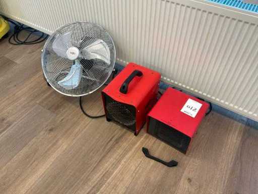 Ventilator und Heizungen (3x)