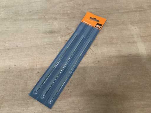 Bahco chainsaw file 150 mm, 3 pack (54x)
