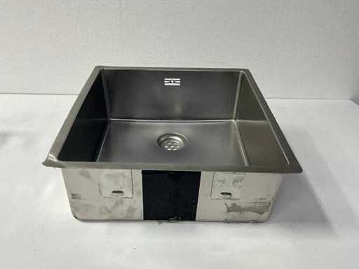 RVS Spoelbak 44x44x16,6 cm