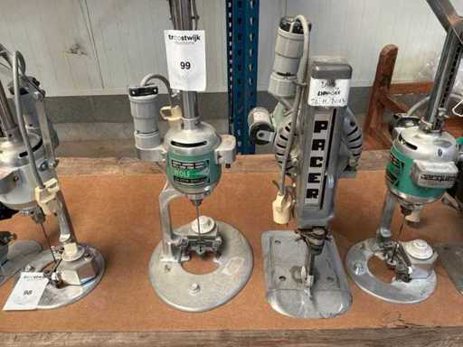 Pacer + Wolf Stoffen verticale snijmachine (2x)