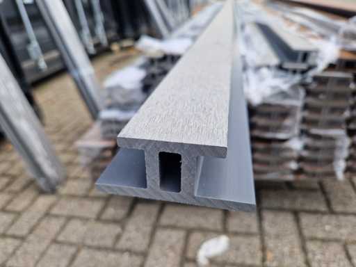 verleng profiel voor gevelbekleding (5x)