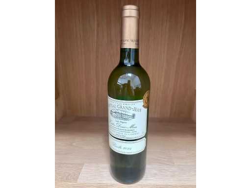 2024 - Château Grand Jean - Cuvée Elégance - GOUDEN Medaille - Entre-Deux- Mers - Witte Wijn (x60)