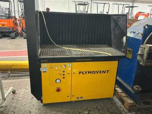 System ekstrakcji ultrafiltrów Plymovent Draftmax z 2016 roku